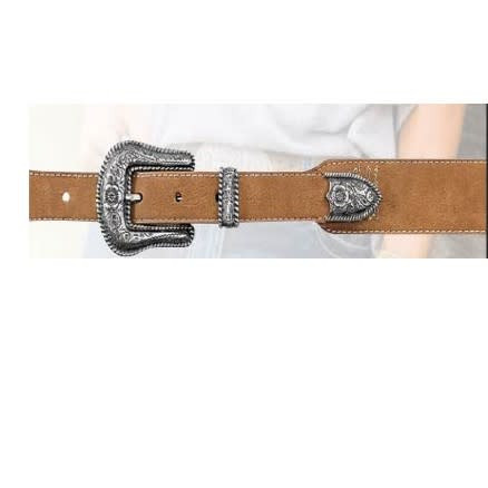 Gem Dandy Women's Accessories Roper Ladies Western Belt Tan