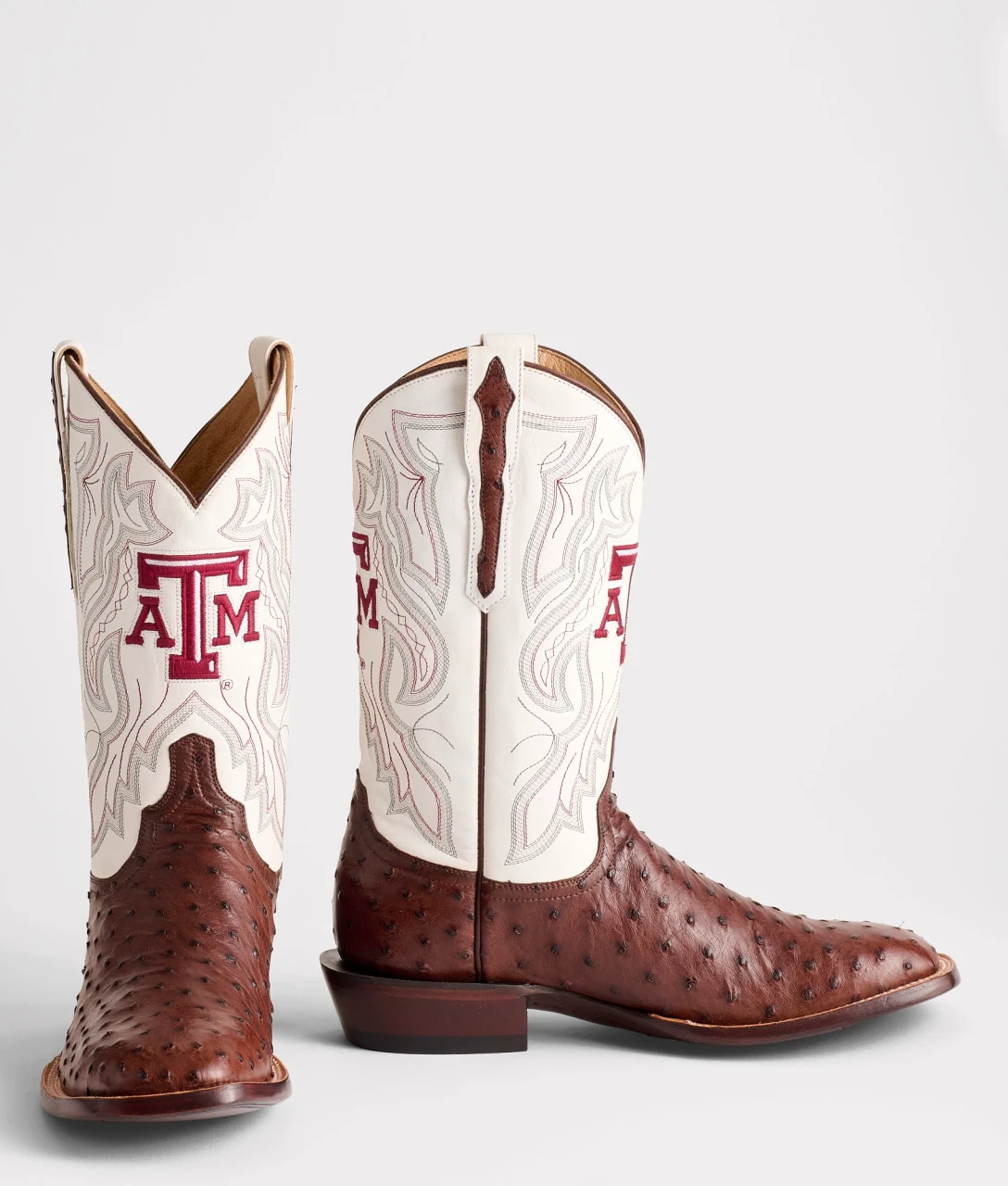 LUCCHESE MEN\'S A&M HORSEMAN BARN BOOT Aggie spirit Size 14 ?? Lucchese Men main image 3