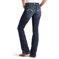 Ariat Women's Real Riding Jeans - Mid Rise Boot Cut - Ocean