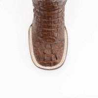 Ferrini Women's Boots - Print Caiman Crocodile - Sport Rust
