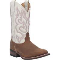 Laredo Women's Boots - Mesquite - Taupe / White