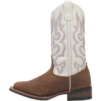Laredo Women's Boots - Mesquite - Taupe / White