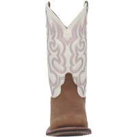 Laredo Women's Boots - Mesquite - Taupe / White