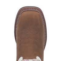 Laredo Women's Boots - Mesquite - Taupe / White
