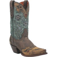 Dan Post Women's Boots - Vintage Bluebird - Chocolate Dan Post Women's Boots - Vintage Bluebird - Chocolate