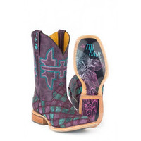 Tin Haul Women's Boots - Chevron - Purple / Turquoise Tin Haul Women's Boots - Chevron - Purple / Turquoise