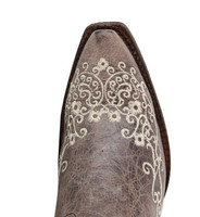 Corral Women's Boots - Crater Embroidery - Brown / Bone