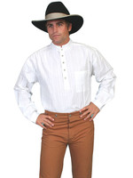 Scully Men's Shirt - Range Wear - Lightweight Pullover - White Scully Men's Shirt - Range Wear - Lightweight Pullover - White