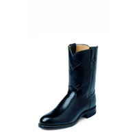 Justin Men's Boots - Jackson Roper - Black Kipskin