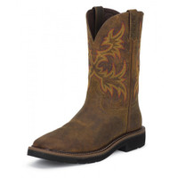 Justin Men's Work Boots - Driller EH - Rugged Tan Justin Men's Work Boots - Driller EH - Rugged Tan
