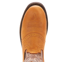 Ariat Men's Work Boots - Workhog Pull-On CT - Aged Bark / Army Green Ariat Men's Work Boots - Workhog Pull-On CT - Aged Bark / Army Green