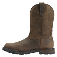 Ariat Men's Work Boots - Groundbreaker Pull-On - Brown Ariat Men's Work Boots - Groundbreaker Pull-On - Brown