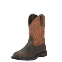 Ariat Men's Work Boots - Groundbreaker ST - Brown / Ember Ariat Men's Work Boots - Groundbreaker ST - Brown / Ember