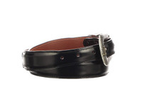 Lucchese Men's Belts - Smooth Goat / Tapered - Black Lucchese Men's Belts - Smooth Goat / Tapered - Black