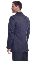 Circle S Men's Apparel - Heather Vegas Sport Coat - Navy