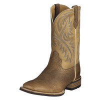 Ariat Men's Boots - Quickdraw - Tumbled Bark / Beige