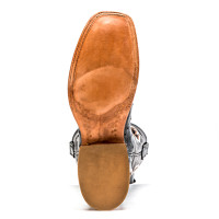 Rios of Mercedes Men's Boots - Black Full Quill Ostrich