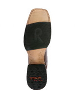 Rod Patrick Men's Boots - Black Full Quill Ostrich