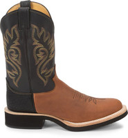 Justin Men's Boots - Paluxy - Coffee Westerner / Black Westerner