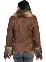 Scully Women's Jacket - Faux Fur - Java Scully Women's Jacket - Faux Fur - Java
