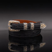 Vogt Men's Accessories - Buckle Sets - The Trinity River 1" - 14K Gold Vogt Men's Accessories - Buckle Sets - The Trinity River 1" - 14K Gold