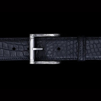 Vogt Mens Accessories - Buckle Sets - The Hammered Sterling Silver Roller Buckle 1-1/2" Vogt Mens Accessories - Buckle Sets - The Hammered Sterling Silver Roller Buckle 1-1/2"