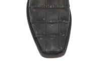 Lucchese Men's Western Boots - Burke - Black Vamp / Charcoal Quarter - Giant Alligator Lucchese Men's Western Boots - Burke - Black Vamp / Charcoal Quarter - Giant Alligator