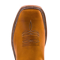 Anderson Bean Men's Boots - Rust Burnished Crazyhorse / Essex Blue Kidskin Anderson Bean Men's Boots - Rust Burnished Crazyhorse / Essex Blue Kidskin