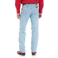Wrangler Mens Jeans - Cowboy Cut Original Fit - Bleach Wash Wrangler Mens Jeans - Cowboy Cut Original Fit - Bleach Wash