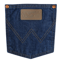 Wrangler Mens Jeans - Cowboy Cut Original Fit - Pre-Washed Indigo Wrangler Mens Jeans - Cowboy Cut Original Fit - Pre-Washed Indigo