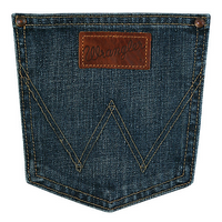 Wrangler Mens Jeans - Retro - Slim Fit - Bootcut - River Wash