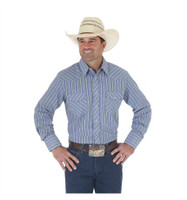 Wrangler Men's Shirt - Sport Western Snap - Assorted Stripes Wrangler Men's Shirt - Sport Western Snap - Assorted Stripes