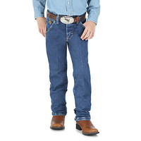 Wrangler Boy's Jeans - George Strait Original Cowboy Cut - Heavyweight Stone Denim