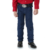 Wrangler Boy's Jeans - Cowboy Cut Original Fit - Prewashed Indigo Wrangler Boy's Jeans - Cowboy Cut Original Fit - Prewashed Indigo