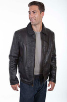 Scully Men's Jacket - Leather Concealed Carry / Soft Touch Lamb - Black Scully Men's Jacket - Leather Concealed Carry / Soft Touch Lamb - Black