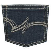 Wrangler Girl's Jeans - Premium Patch - Dark Blue