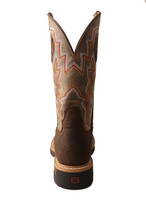 Twisted X Men's Work Boots - Lightweight Cowboy - Taupe / Bomber