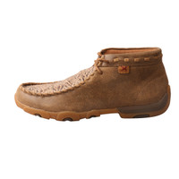 Twisted X Women's Casuals - Chukka Driving Moc - Bomber / Nude Print