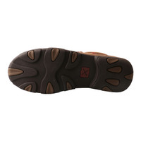 Twisted X Women's Casuals - Chukka Driving Moc - Brown / Tooled Flower