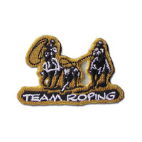 Moss Brothers Hat Accessories - Hat Patch Sticker - Team Roping