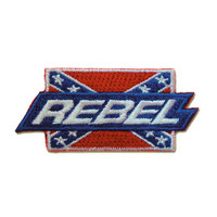 Moss Brothers Hat Accessories - Hat Patch Sticker - Rebel Flag-1