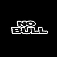 Moss Brothers Accessories - 6" Vinyl Decals - No Bull - White
