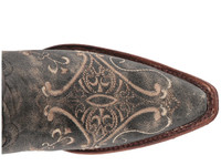 Circle G By Corral Women's Boots - Embroidery - Black Crackle / Bone  Circle G By Corral Women's Boots - Embroidery - Black Crackle / Bone