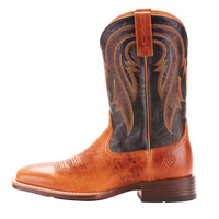 Ariat Men's Boots - Plano - Ginger Snap / Army Blue