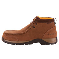 Ariat Men's Work Boots - Edge LTE Moc Composite Toe - Dark Brown