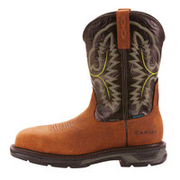 Ariat Men's Work Boots - Workhog XT H2O CT - Tumbled Bark / Dark Forest Ariat Men's Work Boots - Workhog XT H2O CT - Tumbled Bark / Dark Forest