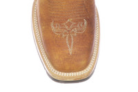 Lucchese Women's Boots - Ruth - Cognac / Green - Cowhide Lucchese Women's Boots - Ruth - Cognac / Green - Cowhide