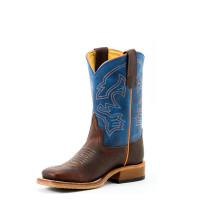 Anderson Bean Kids Boot - Toast Bison / Blue Mad Dog