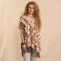 Double D Ranch Women's  - Sunset On The Mountain Poncho