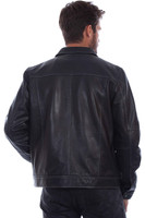 Scully Men's Jacket - Vintage Leather - Black